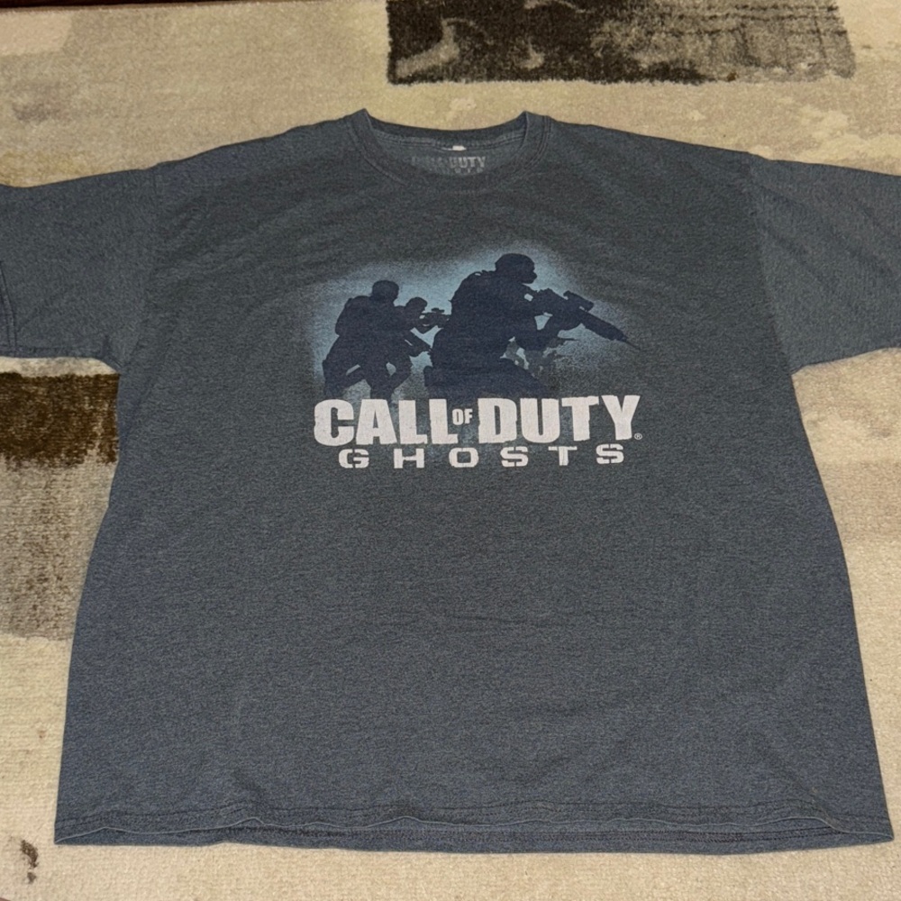 Call of Duty Ghosts Men's Gray T-Shirt